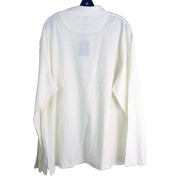 PALMER Golf White Long Sleeved Shirt - Size XL (46) NWT - Picture 3 of 3